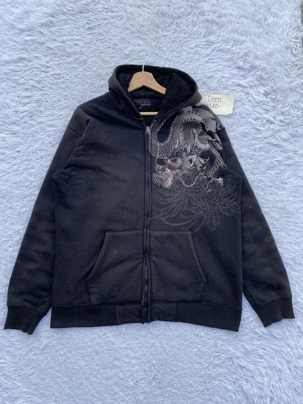 Japanese Brand Rare Vintage Bullet Noise Dragon Sweater Size US L / EU 52-54 / 3 - 11 Thumbnail