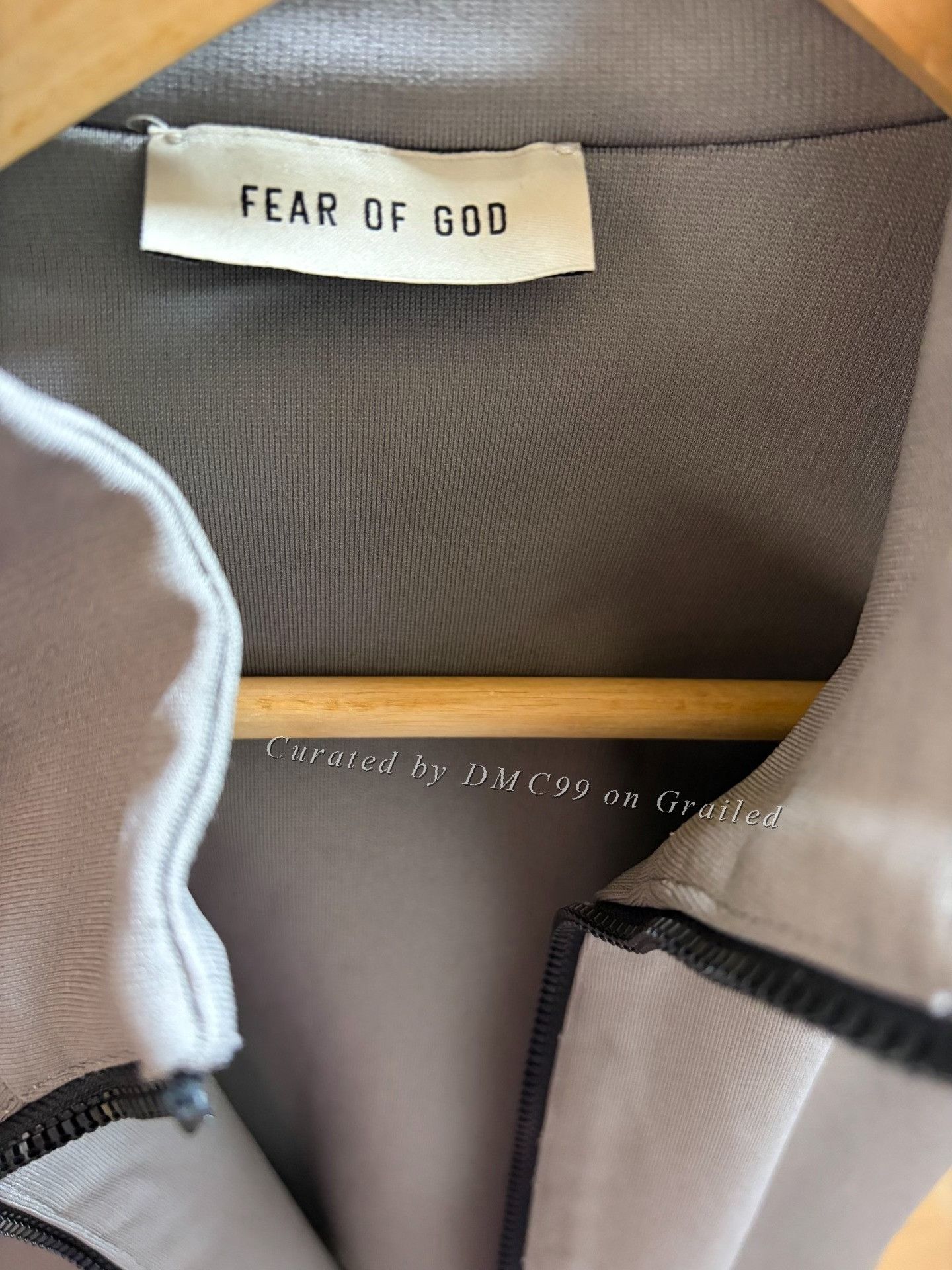Fear Of God Eternal Knit Jacket in Gray, Men's (Size S)