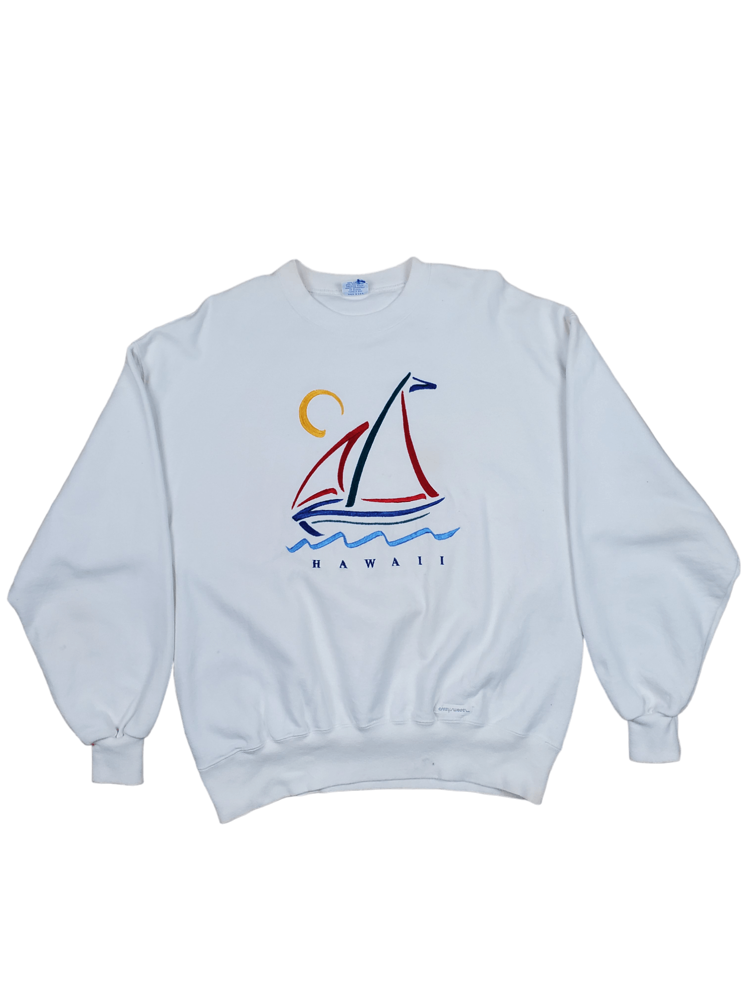 Vintage Vintage 90s Hawaii Crewneck Size US M / EU 48-50 / 2 - 1 Thumbnail