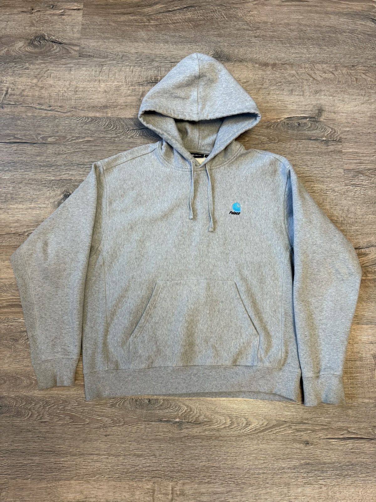 Carhartt × Palace Palace x Carhartt WIP Hoodie Grey Size US L / EU 52-54 / 3 - 1 Thumbnail