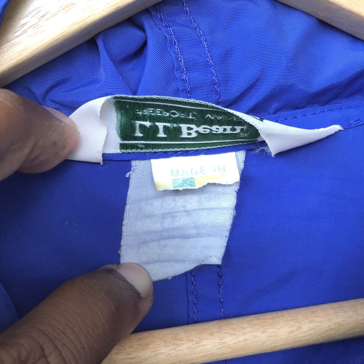L.L. Bean × Vintage L.L Bean USA Vintage 1990s Zipup Windbreaker Jacket Size US L / EU 52-54 / 3 - 12 Thumbnail