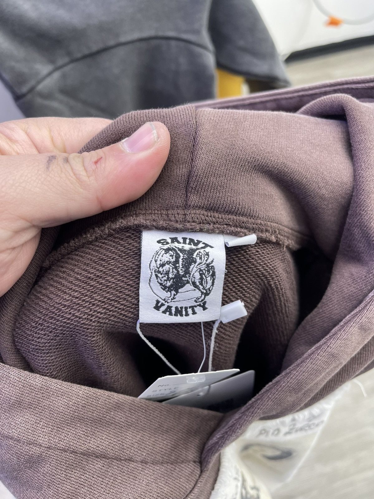 Saint Vanity Saint vanity hoodie ( brown) Size US S / EU 44-46 / 1 - 3 Thumbnail