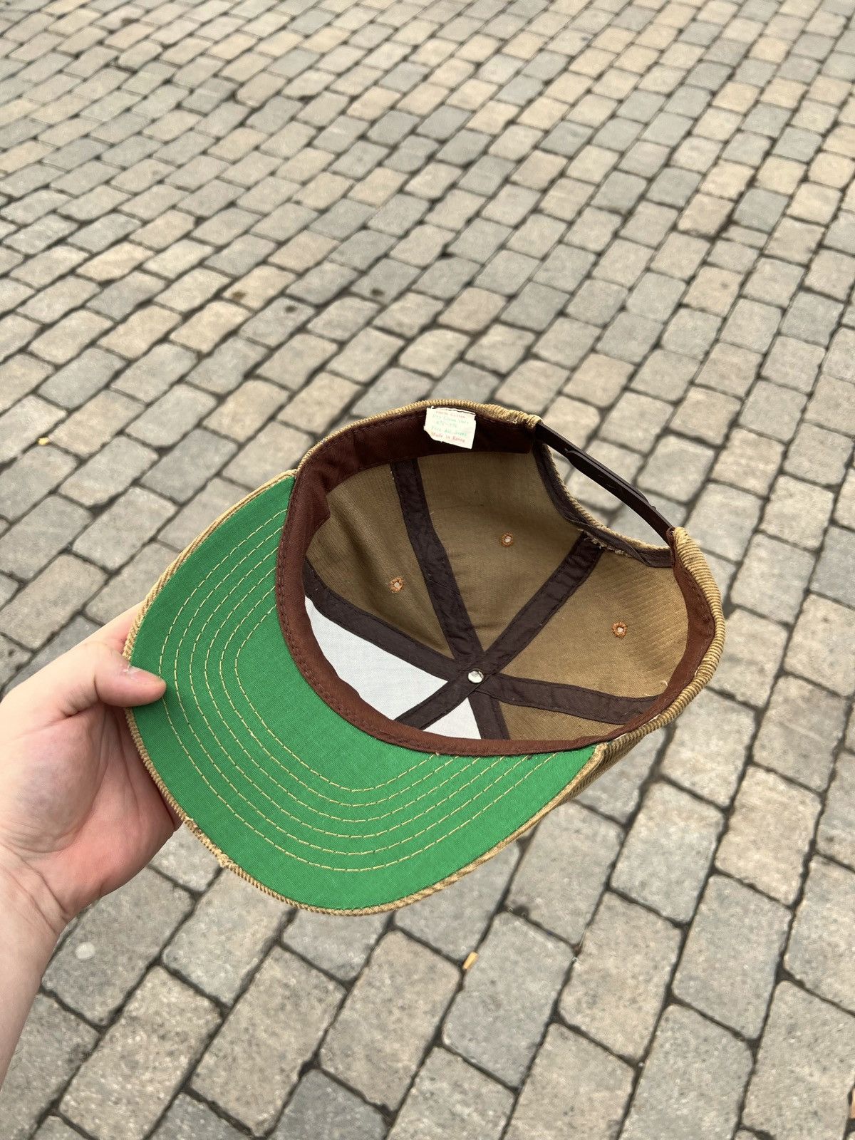 Levi's × Vintage 70s Levi's Orange Tab Corduroy Snapback hat