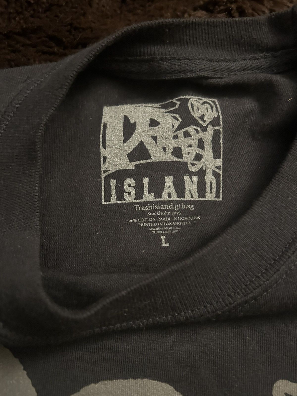 Drain Gang × Sad Boys Drain Gang Trash Island T-shirt Size US L / EU 52-54 / 3 - 3 Thumbnail
