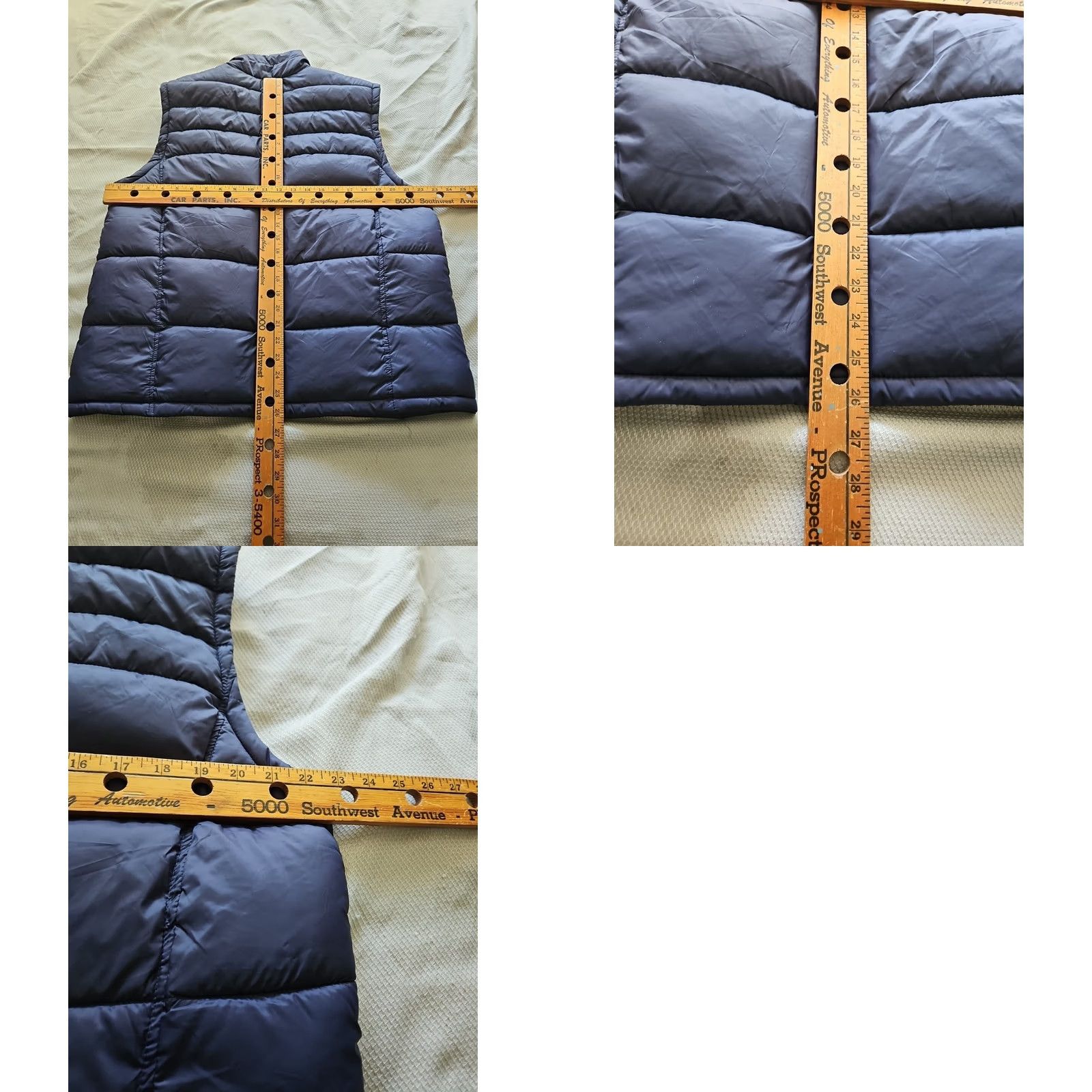 Izod IZOD Puffer Vest Mens Large Blue Winter Fleece Jacket - Durable Workwear Size 42R - 8 Thumbnail