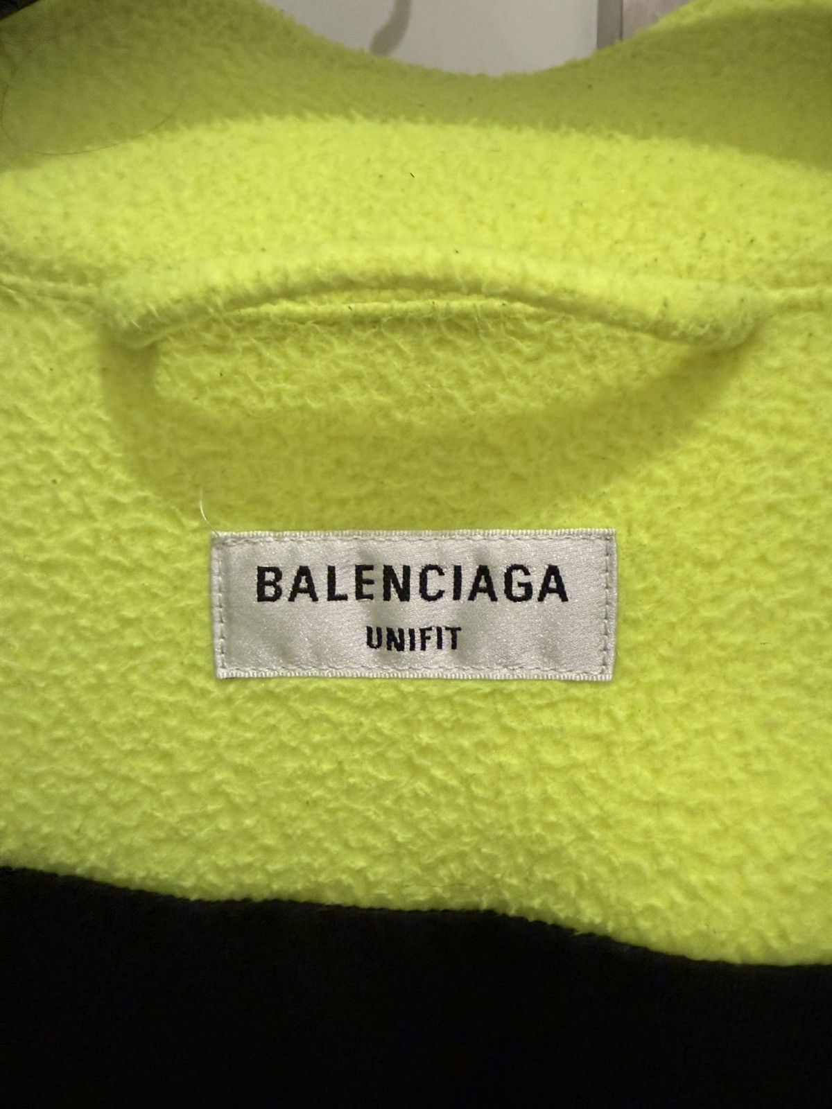 Balenciaga Balenciaga Neon Fleece Jacket Size US XS / EU 42 / 0 - 5 Thumbnail