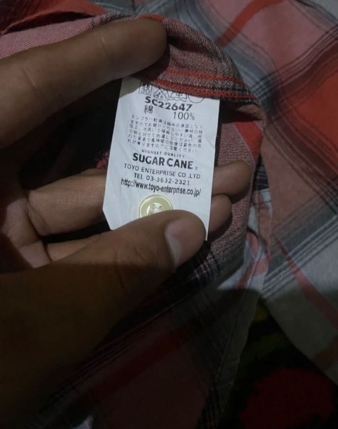 Japanese Brand × Sugar Cane × Toyo Enterprises Sugarcane Flannel Longsleeve Shirt Size US L / EU 52-54 / 3 - 4 Thumbnail