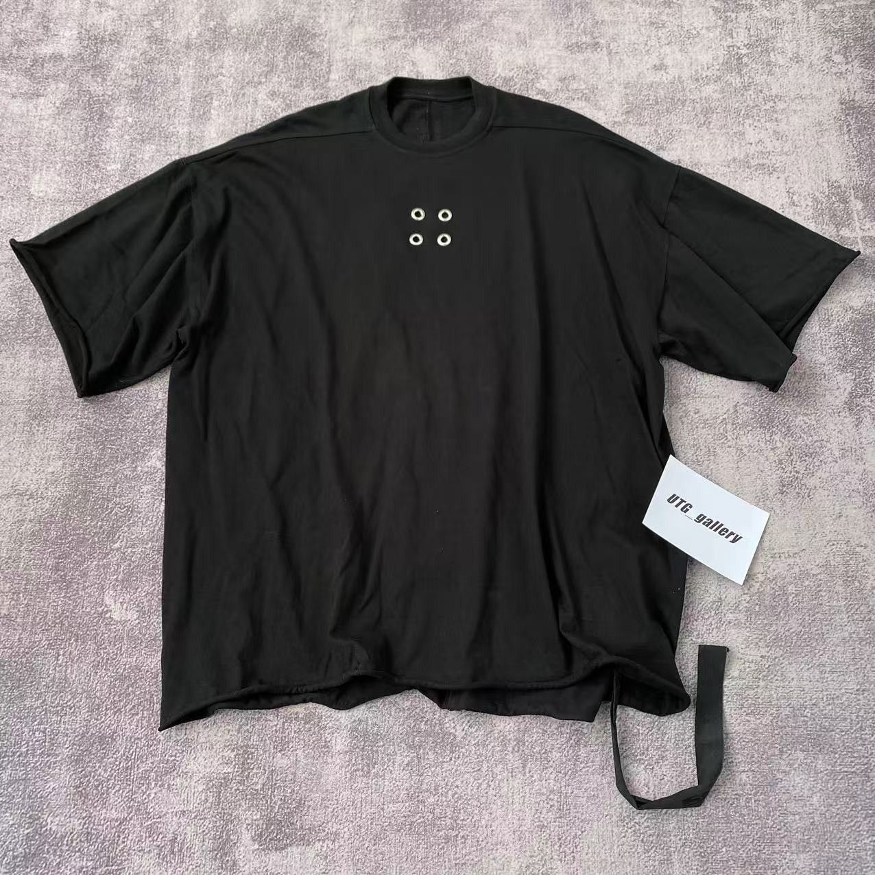 Rick Owens DRKSHDW GIMP eyelet oversized T-shirt