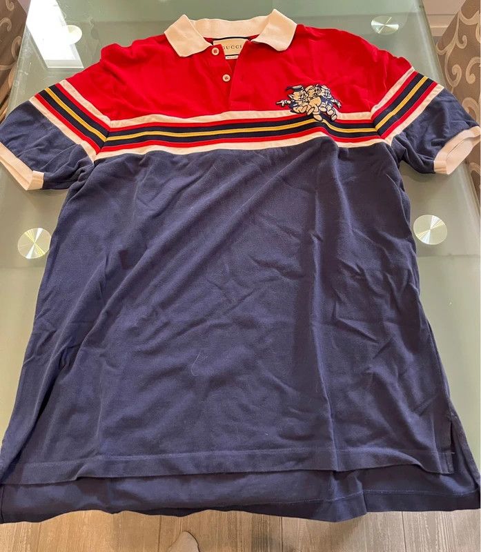 Gucci Gucci three little pigs polo Size US XL / EU 56 / 4 - 2 Thumbnail