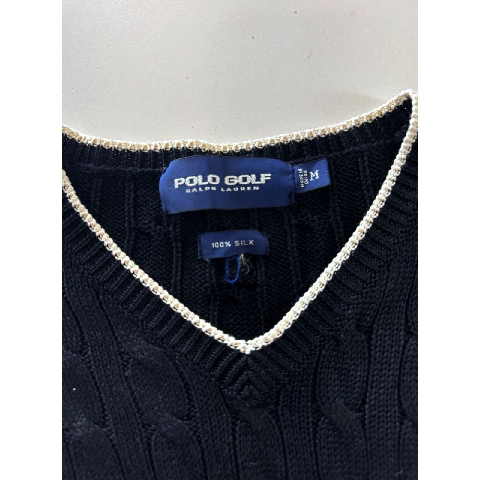 Ralph Lauren Polo Golf Ralph Lauren 100% Silk Knit SWEATER Medium M Men Shirt Men Silk Knit Sweater Polo Golf Ralph Lauren 100% Silk Knit SWEATER Medium M Size US M / EU 48-50 / 2 - 5 Thumbnail