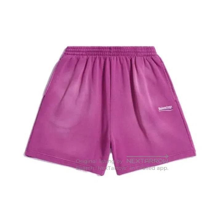 Balenciaga Balenciaga SS22 Logo Embroidered Casual Shorts. Size US 26 / EU 42 - 1 Thumbnail