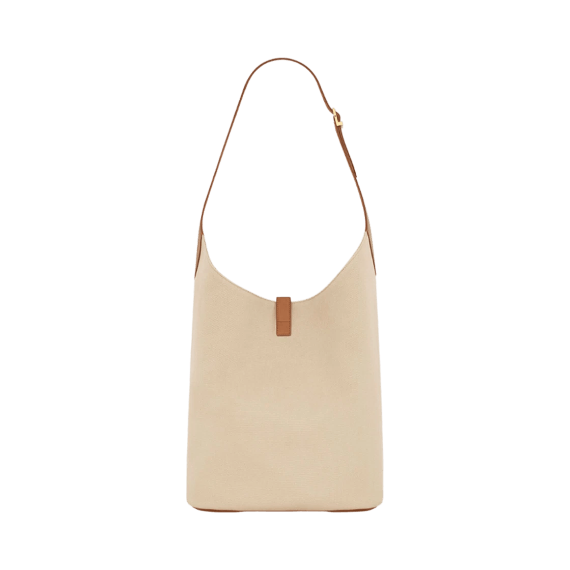Saint Laurent Paris o1w1db10526 793088 Size: OS / Le Canvas And Leather Hobo Bag Size ONE SIZE - 2 Thumbnail