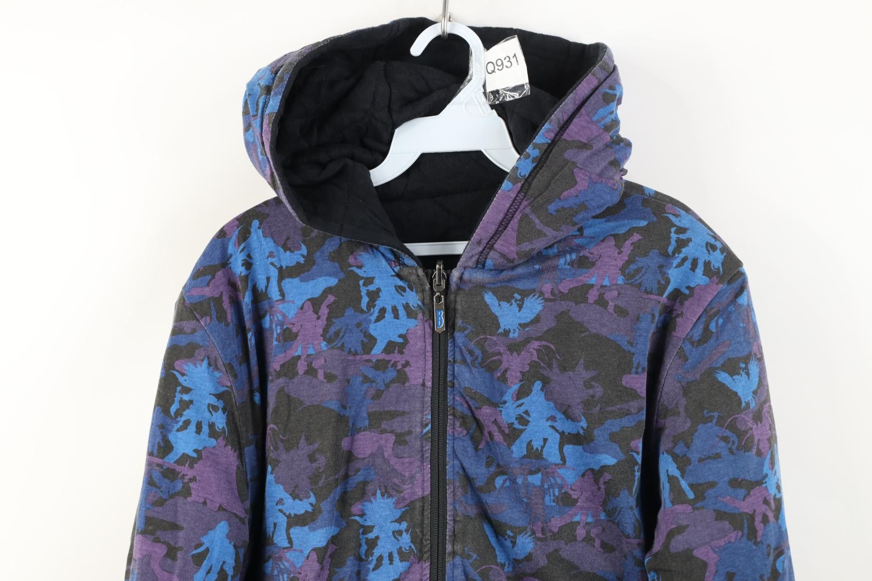 Vintage Blizzard Entertainment Reversible Heroes of the Storm Hoodie Size XL / US 12-14 / IT 48-50 - 2 Thumbnail