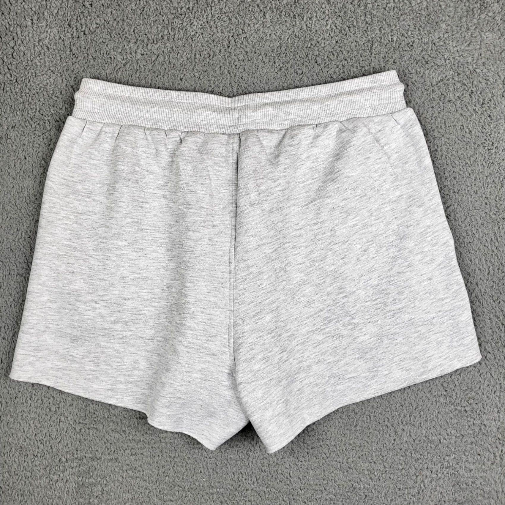 Asos ASOS 4505 Women's Light Gray Shorts Size 12 NEW Activewear Pants Casual Yoga Elastic Waist Gray Women 12 Size 34" / US 12 / IT 48 - 2 Thumbnail