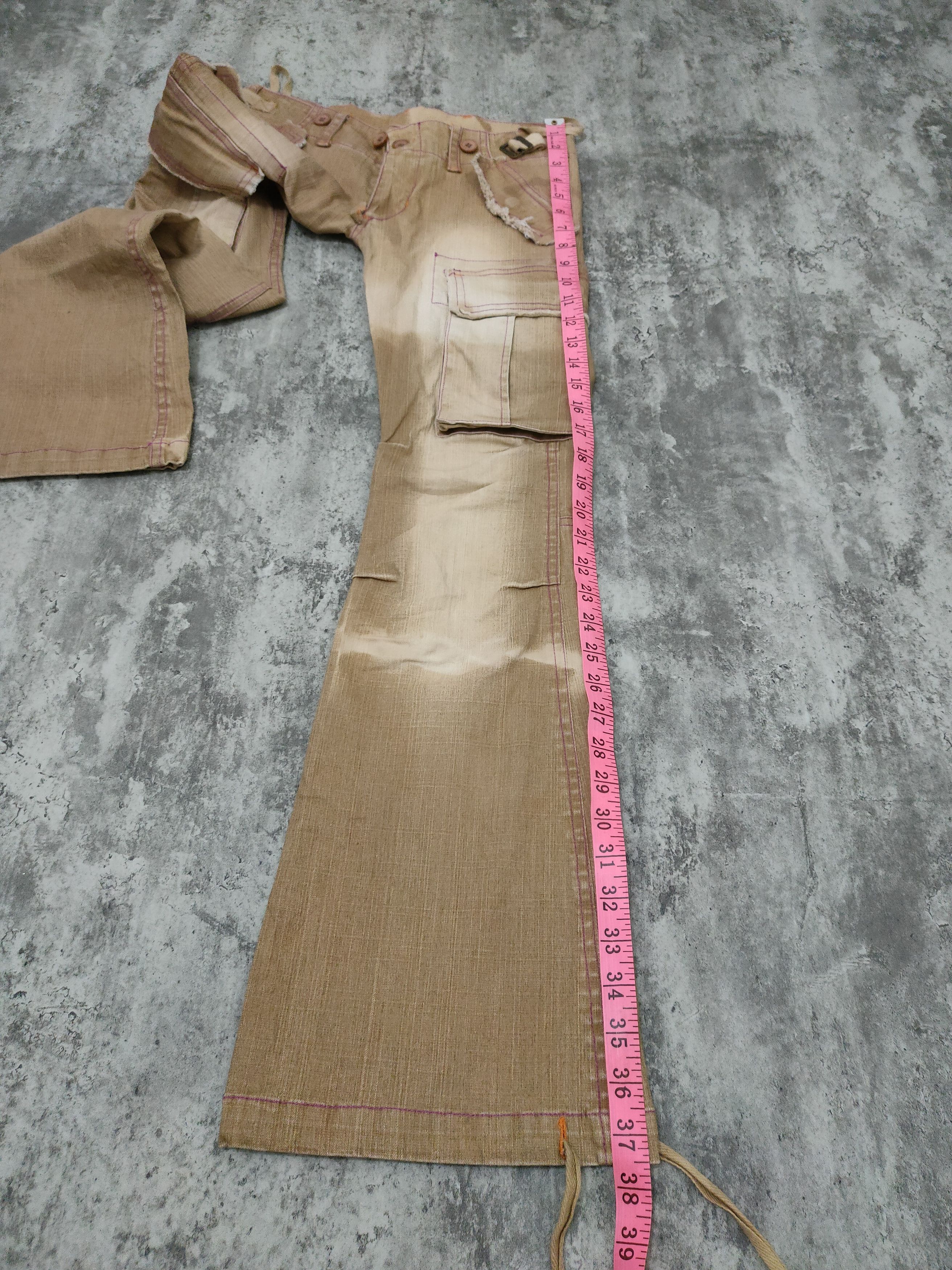 If Six Was Nine × Japanese Brand × Le Grande Bleu (L.G.B.) Delyle Cargo flare pans Size 29" - 20 Thumbnail
