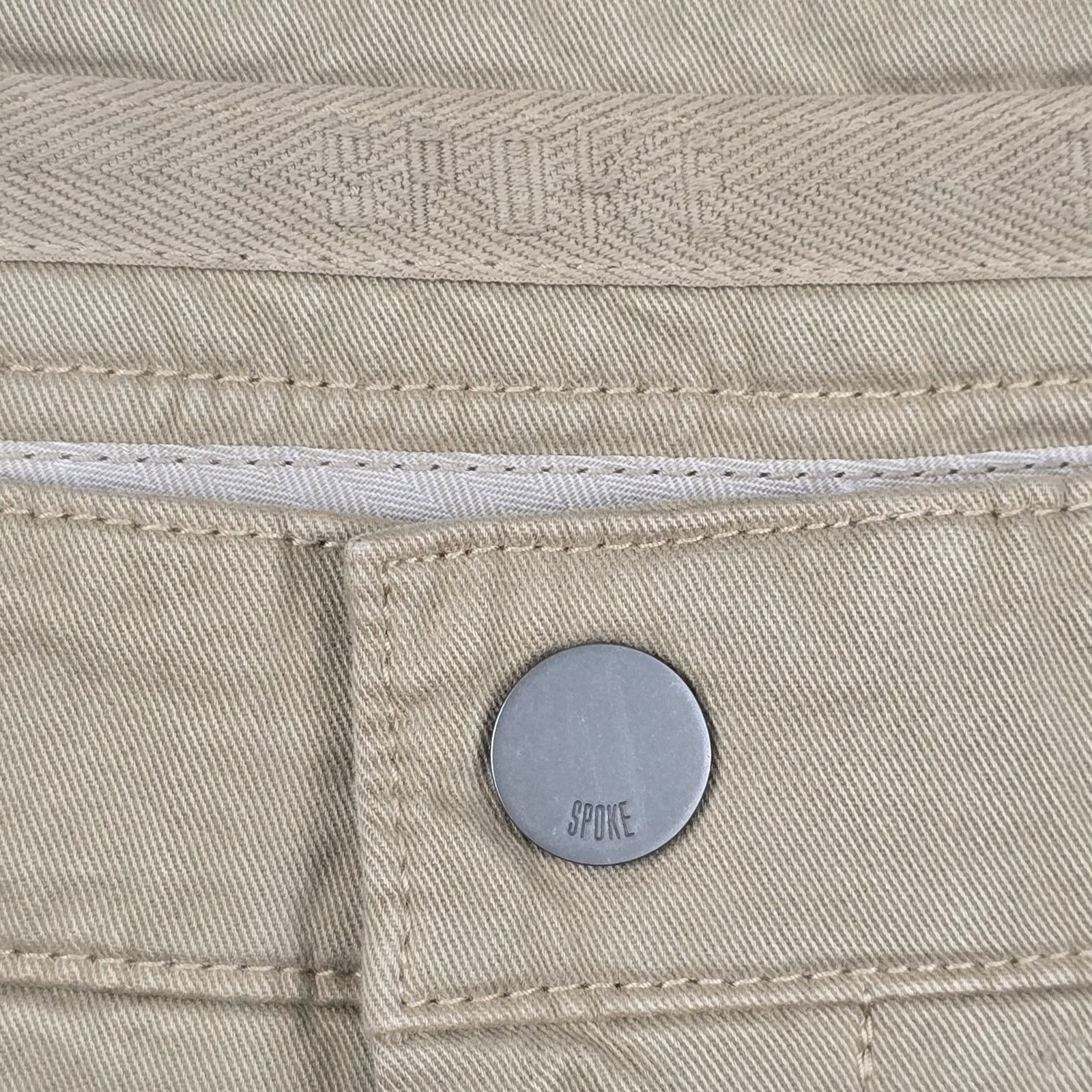 SPOKE SPOKE "Heroes" Model Mens 38 Flat Front Chino Pants Size US 38 / EU 54 - 4 Thumbnail
