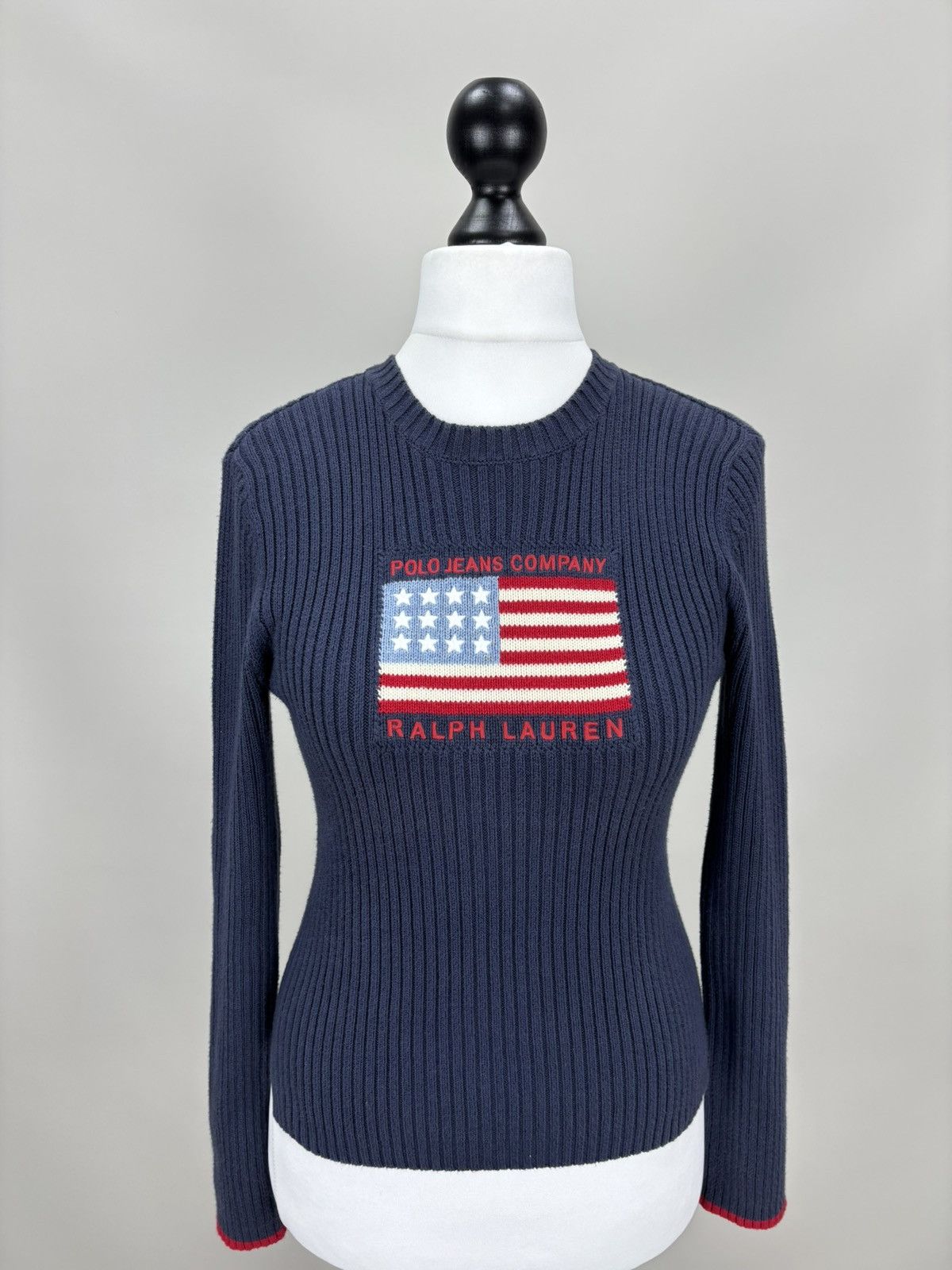 Polo Ralph Lauren Womens vintage sweater Polo Ralph Lauren American Flag Size S / US 4 / IT 40 - 2 Thumbnail