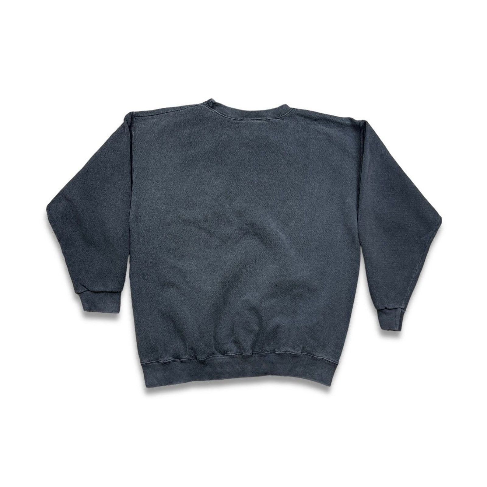 Adidas × Vintage Vintage 90s Adidas Sweatshirt 3 Stripe Sun Faded Pullover Size US M / EU 48-50 / 2 - 3 Thumbnail
