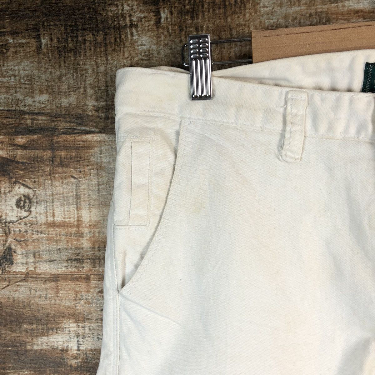 Vintage Authentic White utility tactical cargo vintage Pants #A2384 Size US 31 - 7 Thumbnail