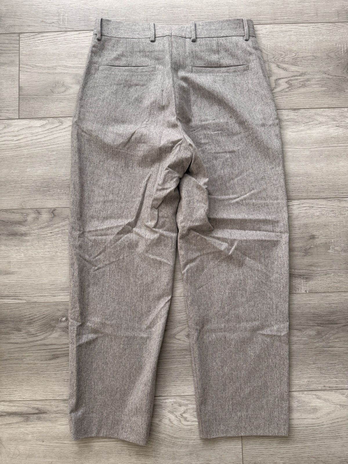 Reigning Champ Reigning Champ - Wool Flannel Ivy Trouser Gray Pants Size US 31 - 2 Thumbnail