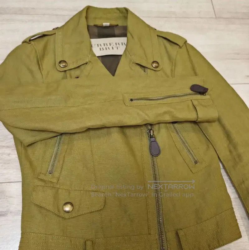 Burberry Burberry Army Green Spring Autumn Women's Jacket. Size M / US 6-8 / IT 42-44 - 8 Thumbnail