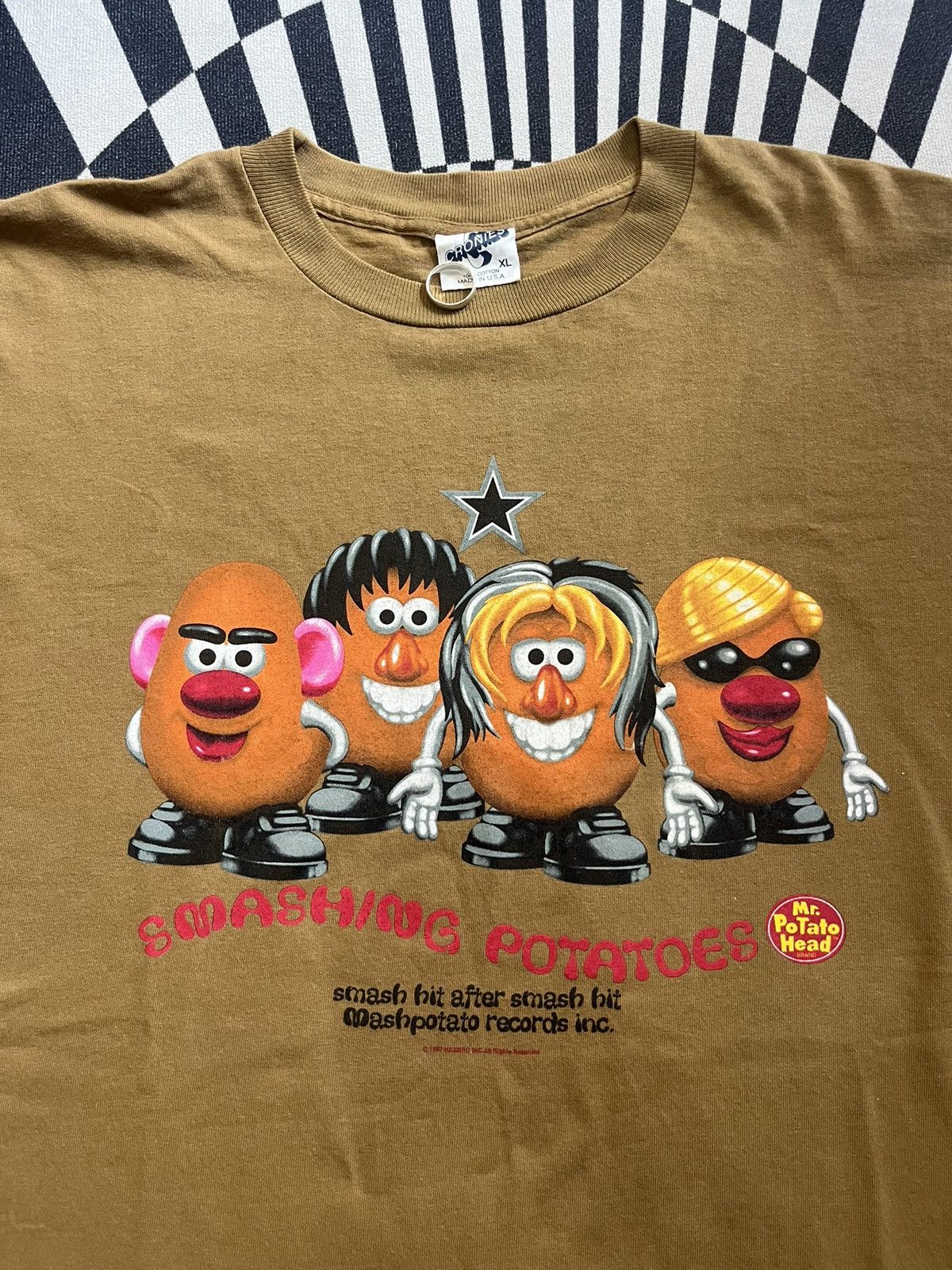 Disney Vintage Smashing Potatoes Mr. Potato Head 1997’s parody Size US XL / EU 56 / 4 - 5 Thumbnail