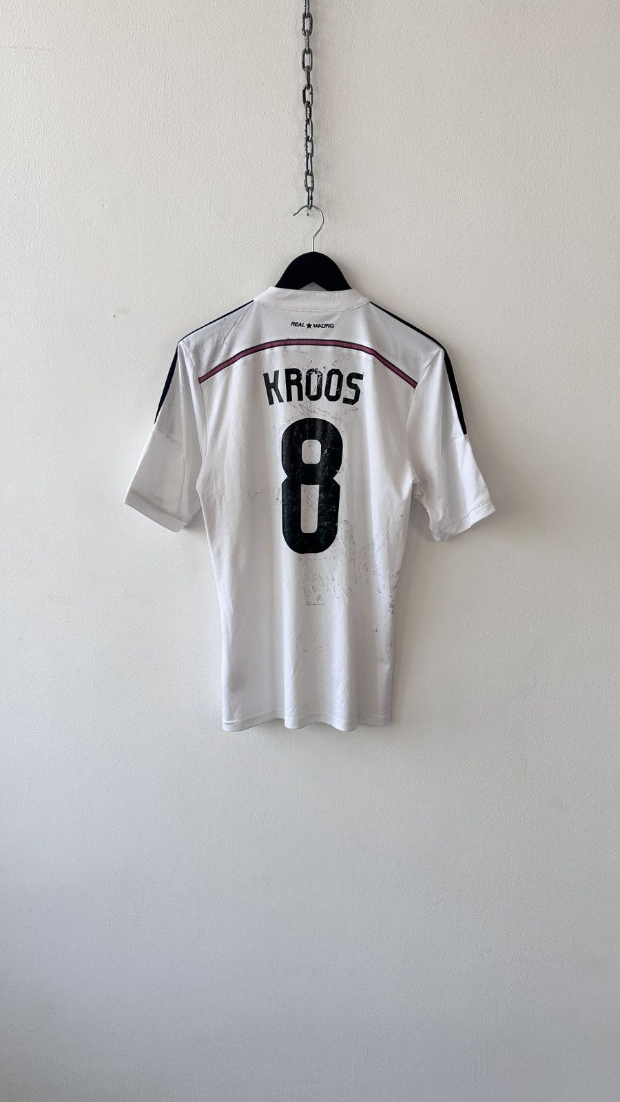 Adidas Kroos #8 Real Madrid 2014 2015 Adidas Football Shirt Jersey Size US S / EU 44-46 / 1 - 10 Thumbnail