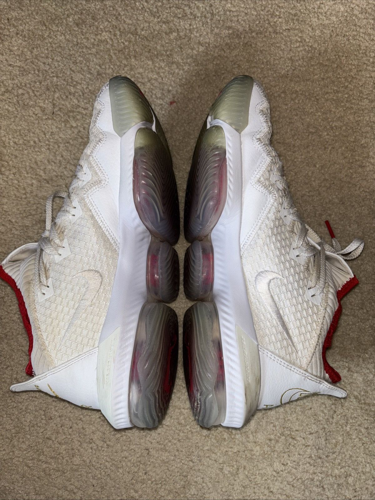 Nike Nike Lebron James XVI 16 Low Draft Night White Sz 8.5 Size US 8.5 / EU 41-42 - 4 Thumbnail