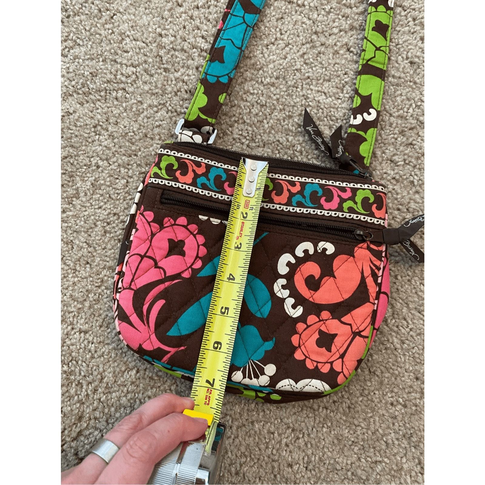 Vera Bradley Vera Bradley Lola Mini Shoulder Bag (Retired 2013) Size ONE SIZE - 8 Thumbnail