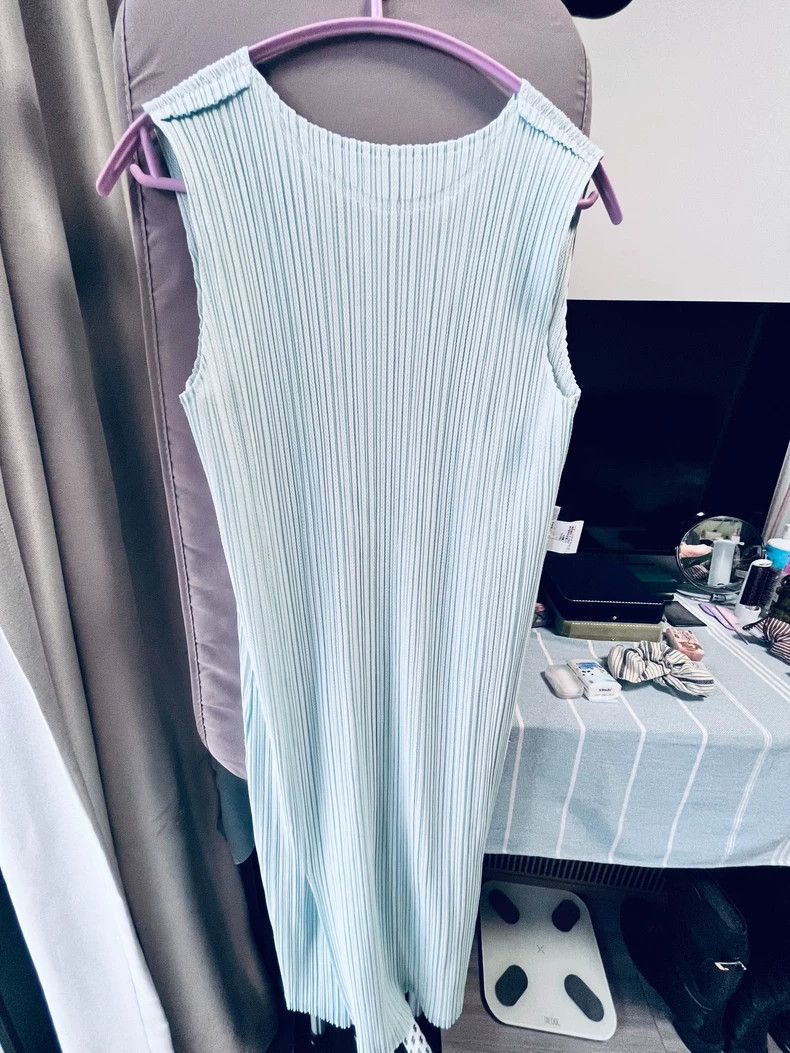 Issey Miyake issey miyake size:3 Blue pleated skirt Size XXS / US 00 / IT 34 - 1 Thumbnail