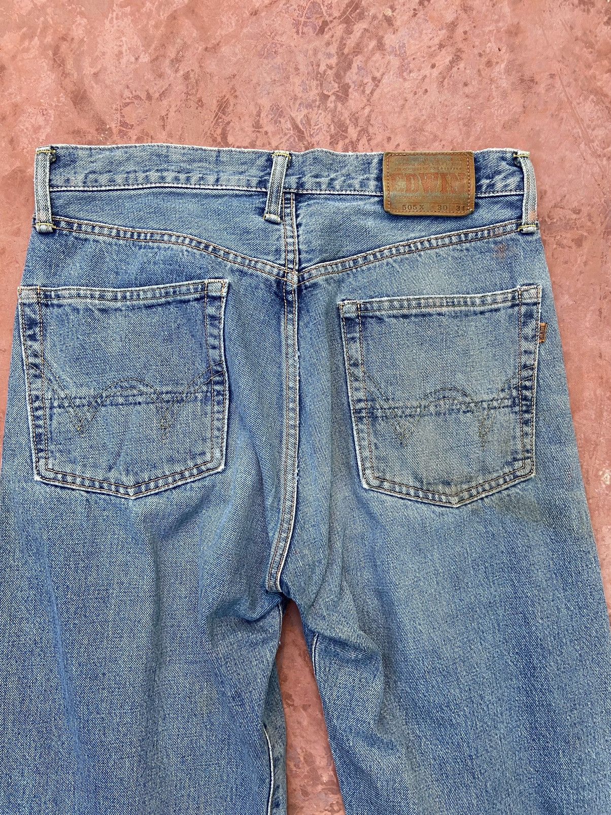 Beauty Beast 🔥 Vintage Edwin Jeans Street fashion #130 Size US 31 - 4 Thumbnail