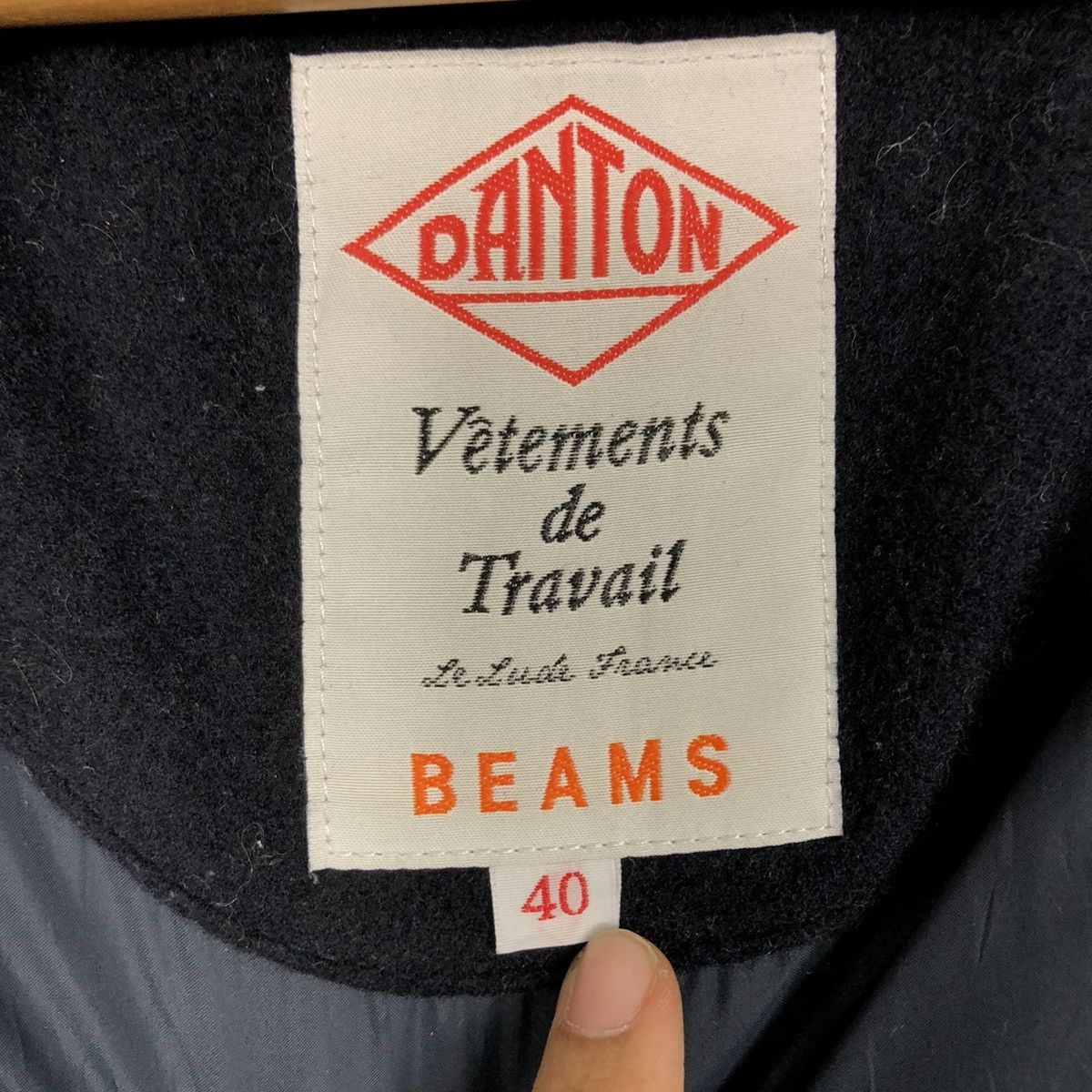 Beams Plus 🔥VINTAGE PUFFER VEST JACKET CHORE DANTON BEAMS Size US M / EU 48-50 / 2 - 18 Thumbnail