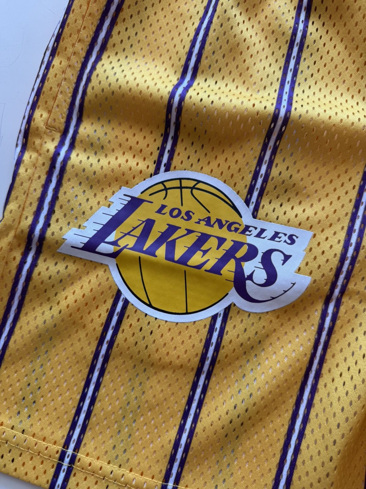 Eric Emanuel × New Era Eric emmanual/Los Angeles Lakers mesh short Size US 26 / EU 42 - 2 Thumbnail