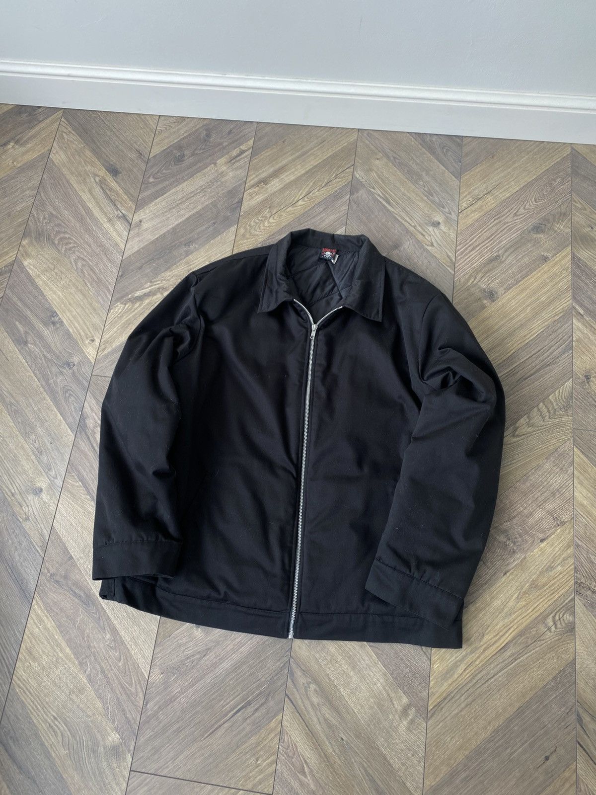 Vintage Vintage Lucky 13 Black Denim Work Jacket Size US XXL / EU 58 / 5 - 4 Thumbnail