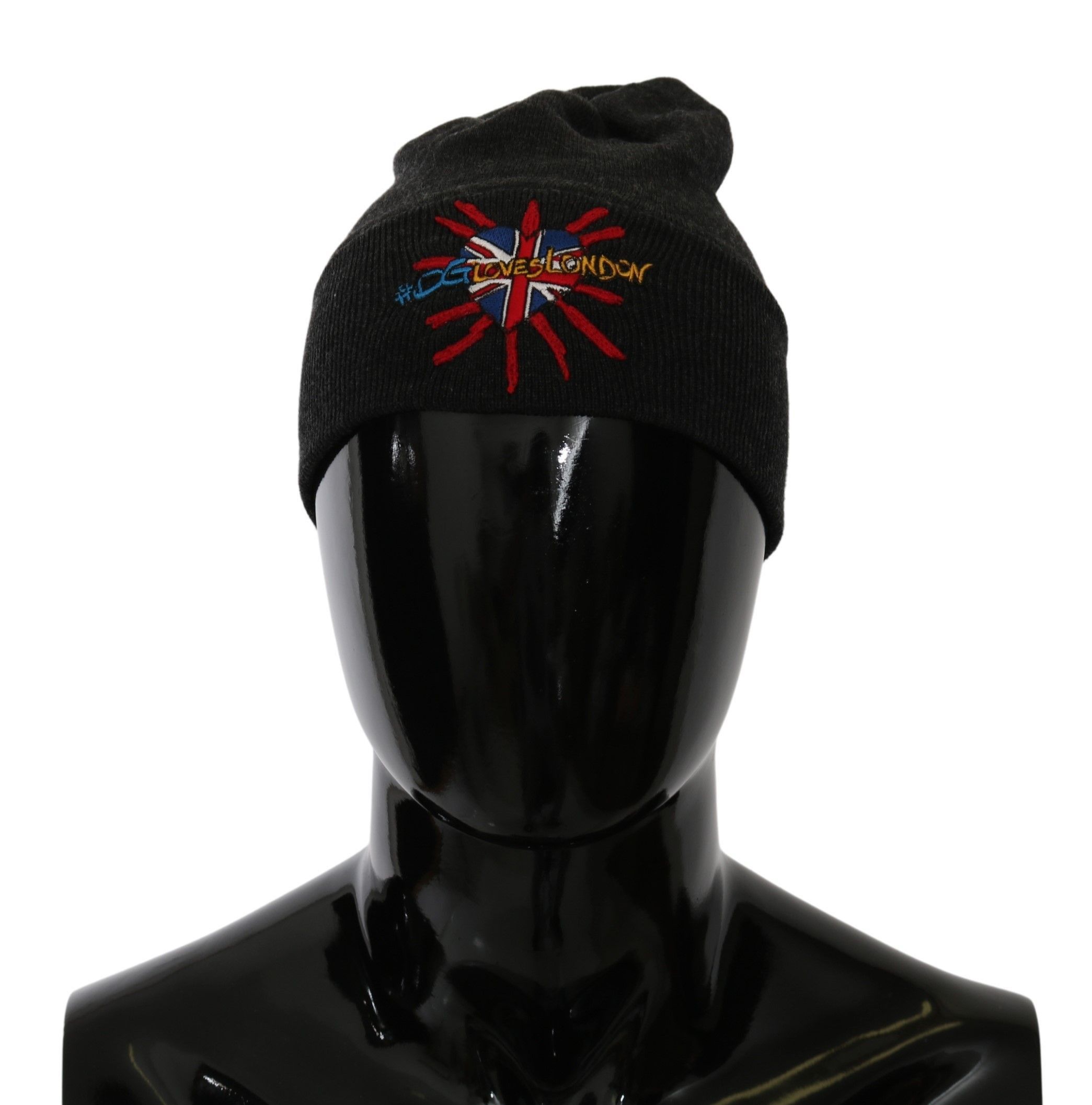Dolce & Gabbana Chic Gray Beanie with Exclusive Men's Embroidery Size ONE SIZE - 1 Thumbnail