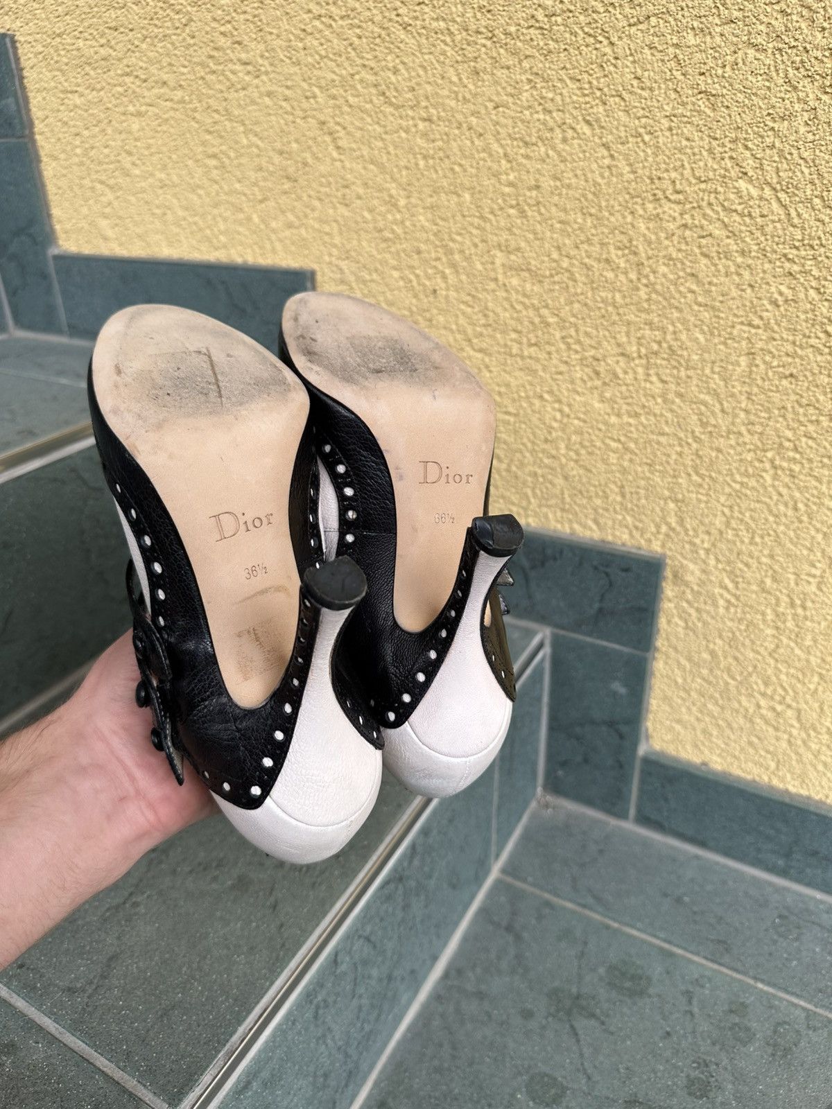 Dior Dior Heels Vintage Rare Retro Luxury Shoes size 36,5 us-6,5 Size US 6.5 / IT 36.5 - 13 Thumbnail