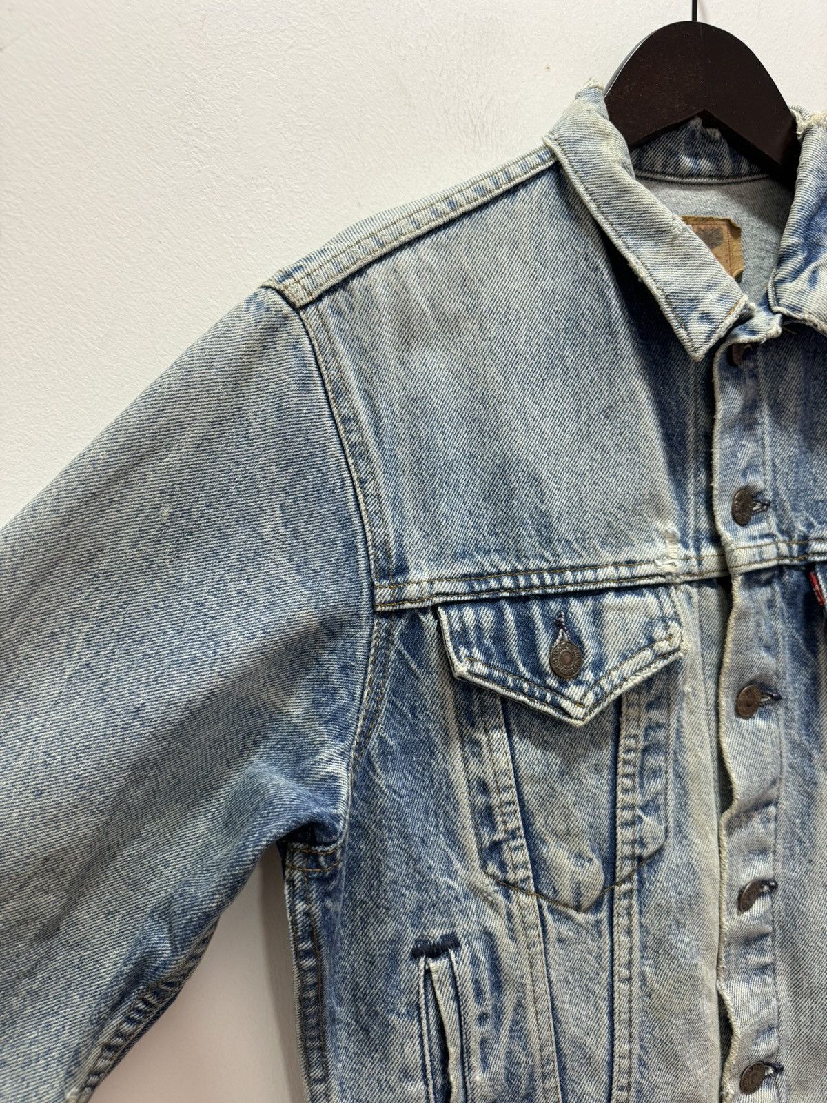 Levi's × Levi's Vintage Clothing × Vintage VINTAGE 80s LEVIS 70706-0216 STAMP 698 TRUCKER DENIM JACKET Size US S / EU 44-46 / 1 - 4 Thumbnail