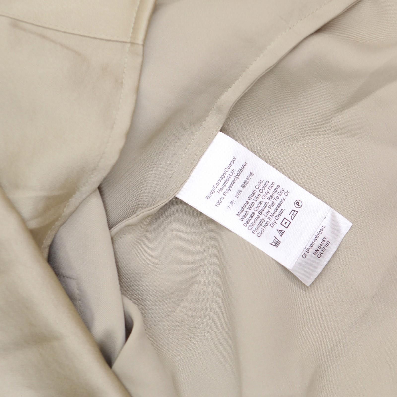 DKNY Nwt Dkny Point Collar Pocket Shirt Ug4tt666 Trench Brown Xs Size XS / US 0-2 / IT 36-38 - 4 Thumbnail