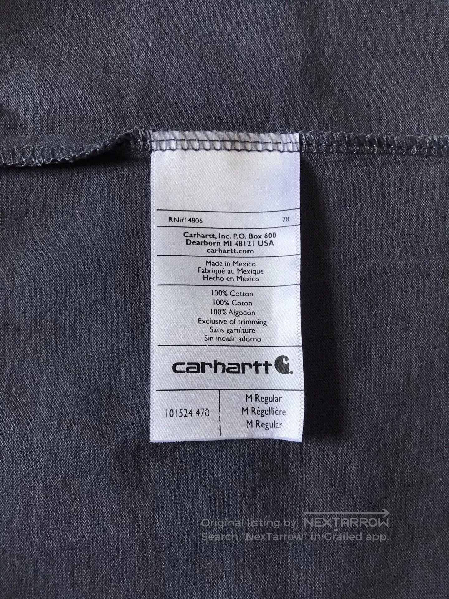 Carhartt Carhartt 101524 470 Printed T. Size US M / EU 48-50 / 2 - 8 Thumbnail