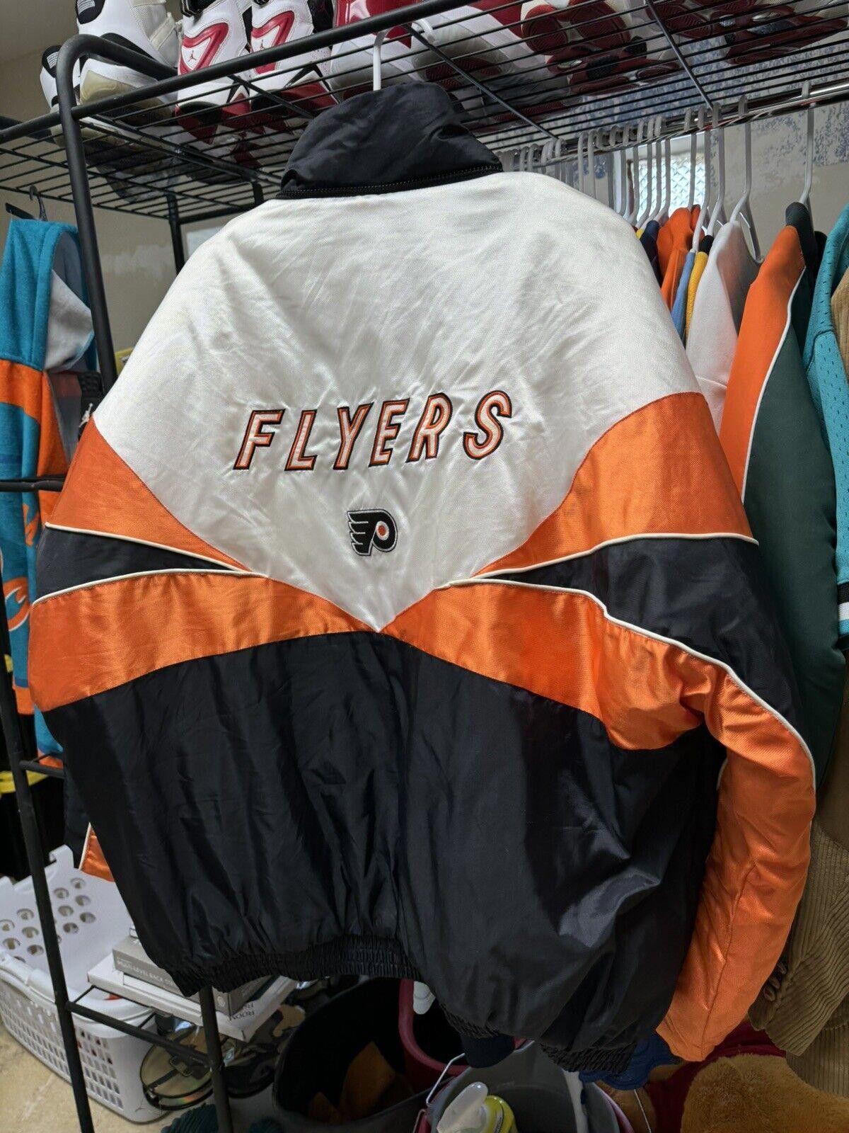 NHL × Pro Player × Vintage Vintage NHL Philadelphia Flyers Pro Player Jacket Size US XL / EU 56 / 4 - 8 Thumbnail