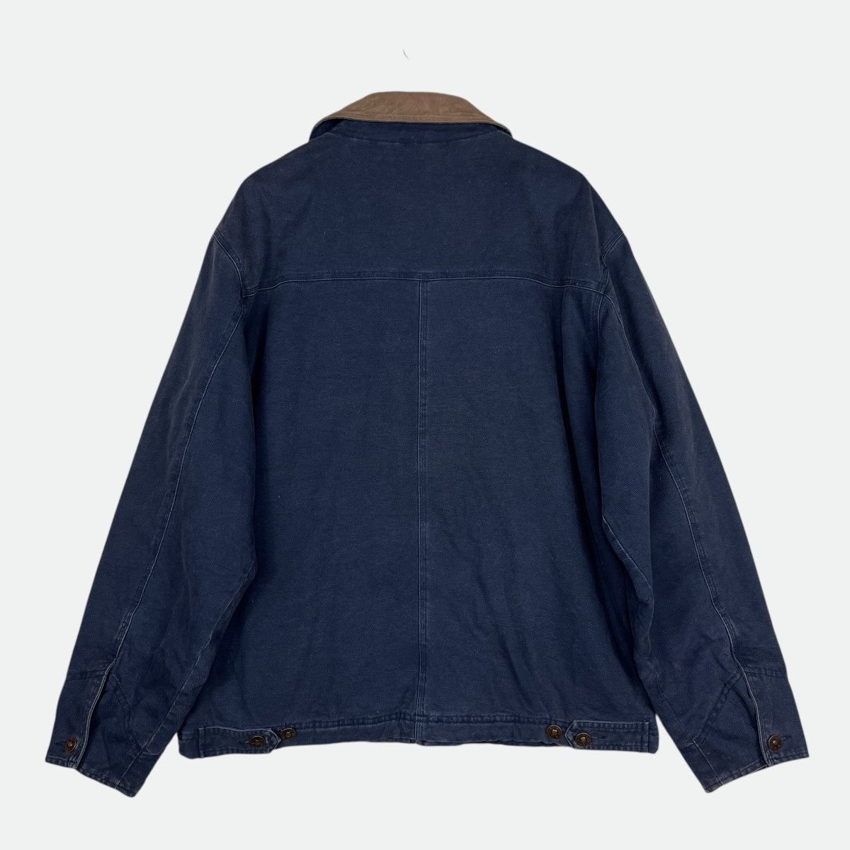 Timberland Fall 2001 Timberland Detroit Jacket Leather Colar Size US L / EU 52-54 / 3 - 4 Thumbnail