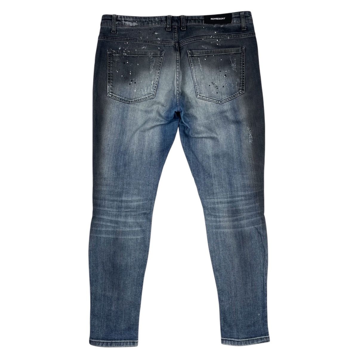 Represent Clo. Represent Essential Distressed Work Paint Jeans Size US 34 / EU 50 - 4 Thumbnail