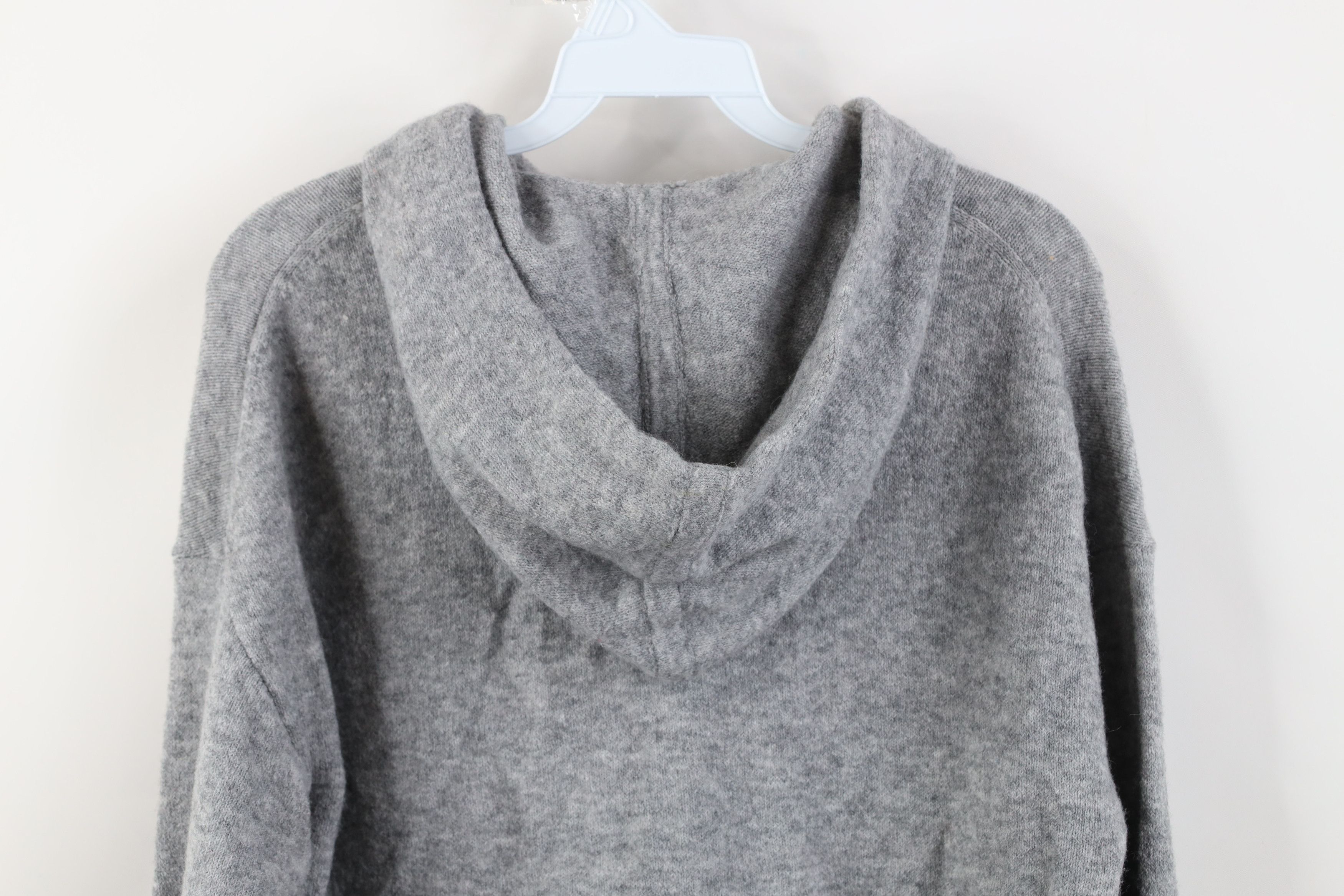 J.Crew J Crew Soft Cashmere Wool Blend Knit Hooded Sweater Hoodie Size S / US 4 / IT 40 - 9 Thumbnail