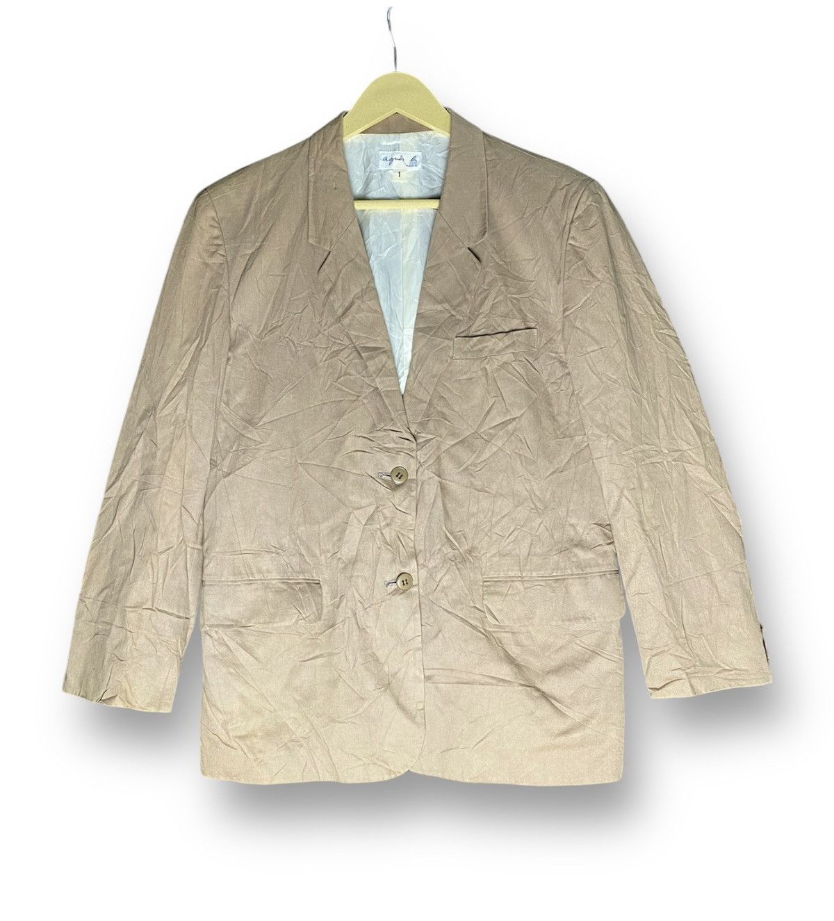 Designer × agnes b. Agnes B Blazer Coats Size 40S - 1 Thumbnail