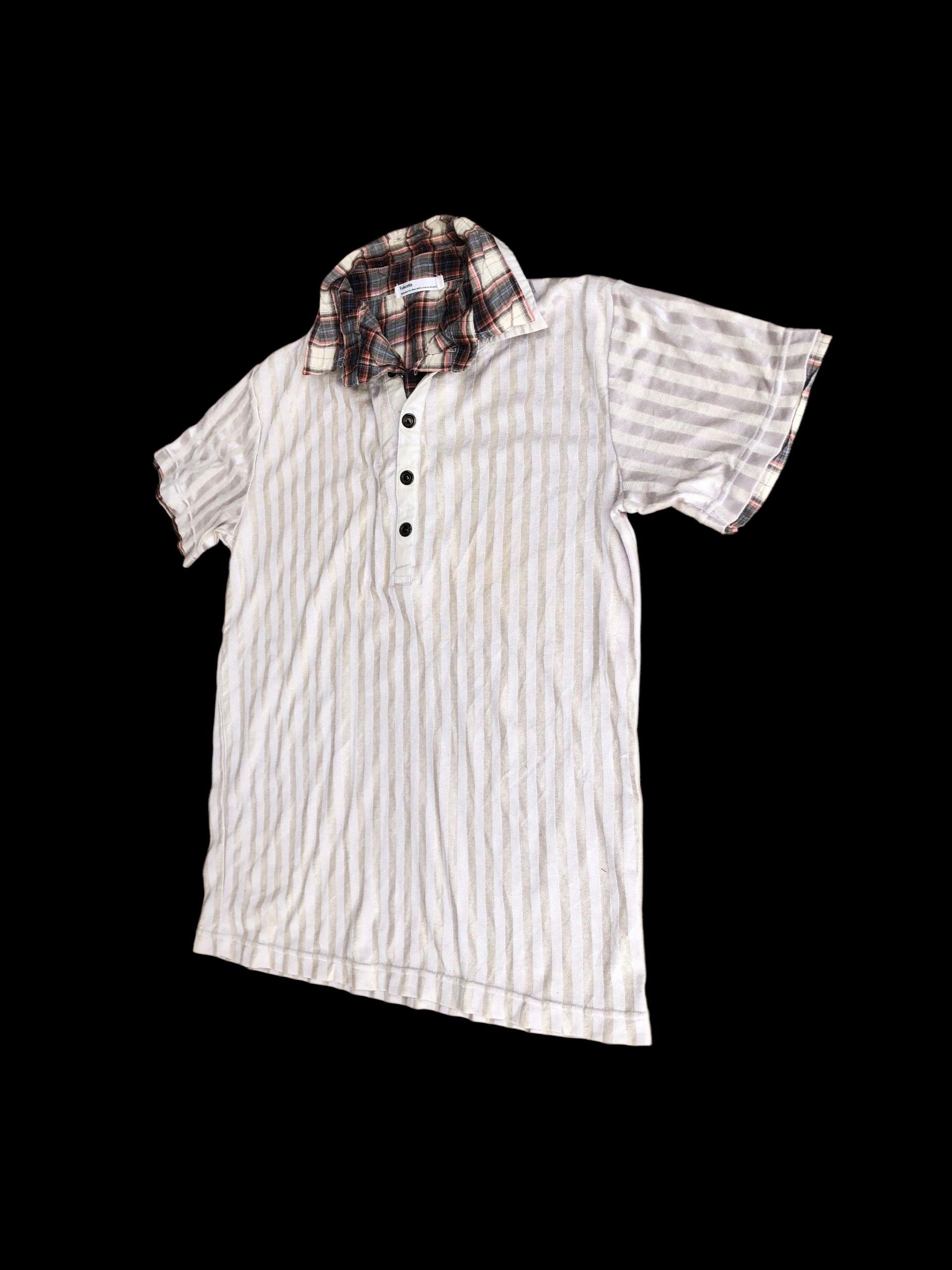 If Six Was Nine 2000s Double Layer Collar Velocette Vkei Style Size US M / EU 48-50 / 2 - 1 Thumbnail