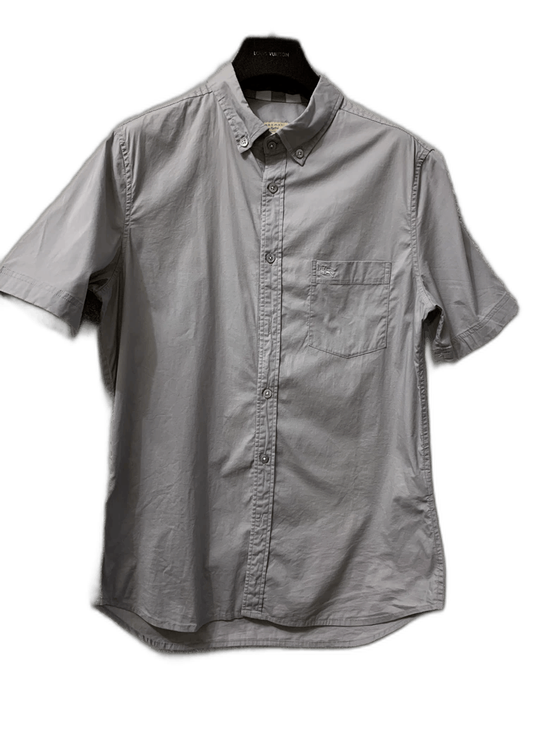 Burberry Burberry Men's Short Sleeve Shirt Size US M / EU 48-50 / 2 - 1 Thumbnail