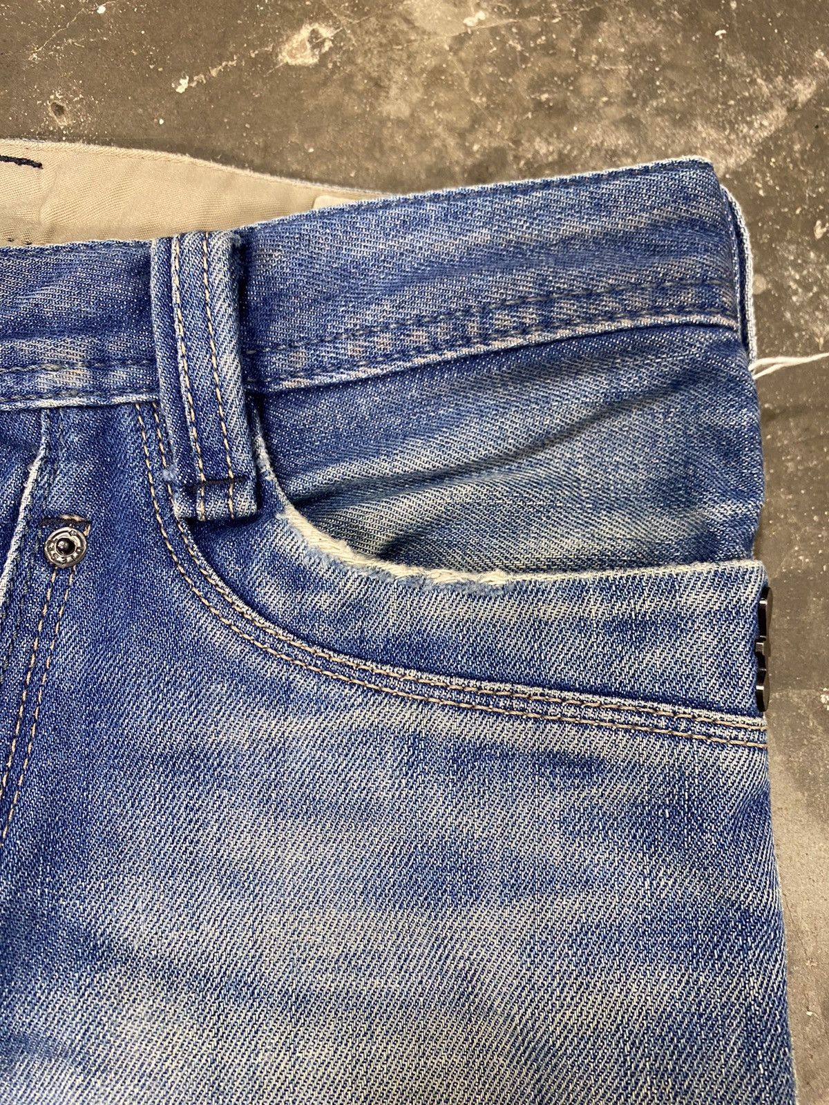 Diesel A12 Rare - Distressed Diesel Jeans Size US 32 / EU 48 - 10 Thumbnail