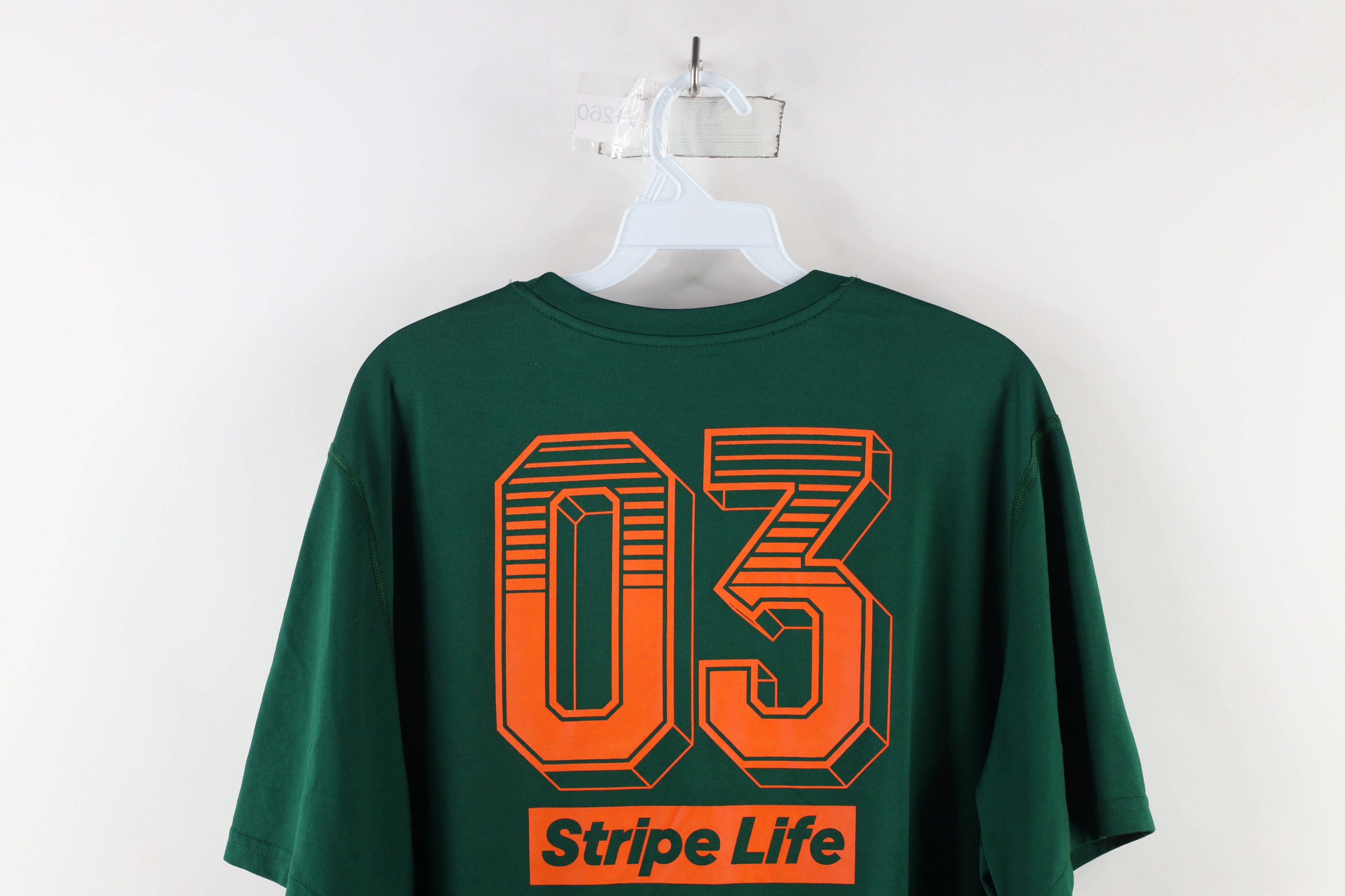 Adidas × Vintage Adidas Crest University of Miami Hurricanes Football T-Shirt Size US XXL / EU 58 / 5 - 8 Thumbnail