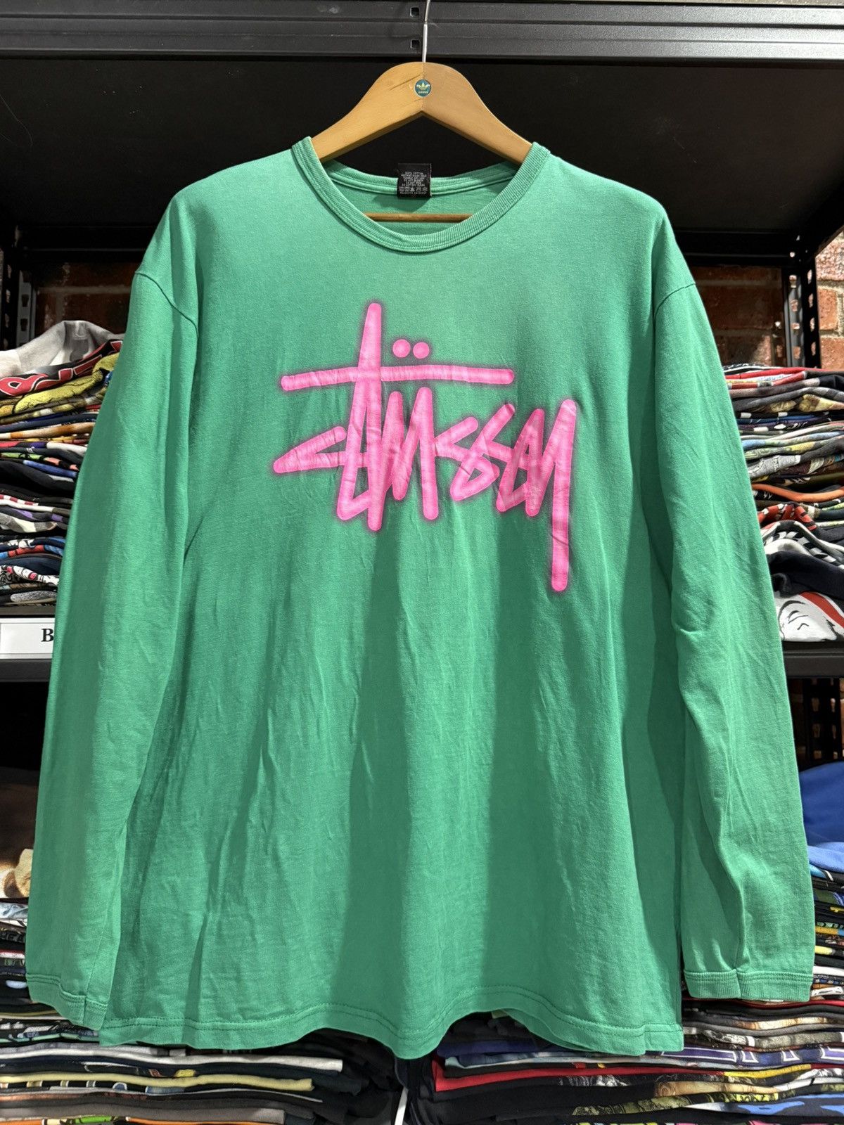 Stussy Vintage Stussy Backhit Streetwear Faded Tee Size US XL / EU 56 / 4 - 1 Thumbnail