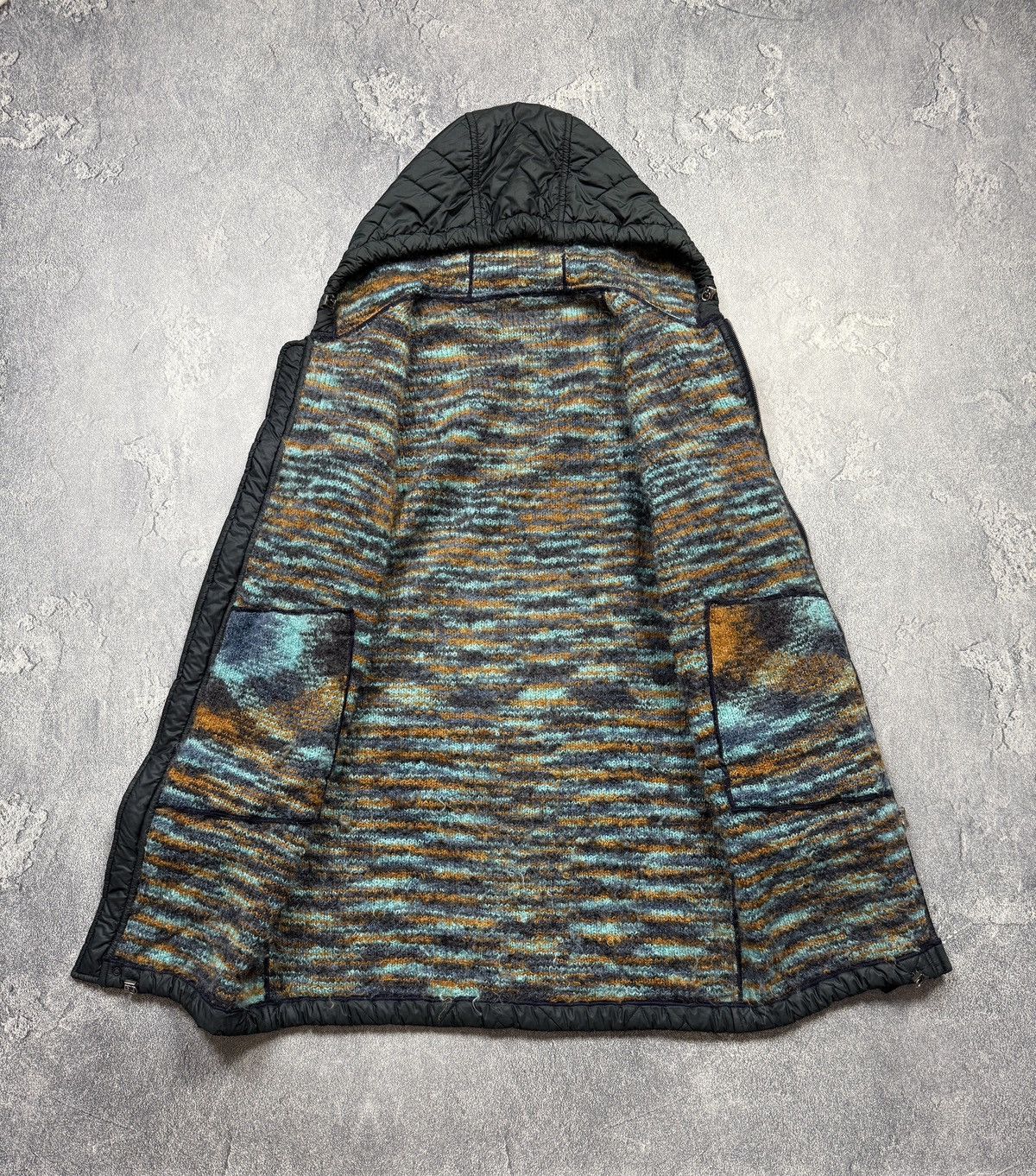 Missoni Jacket Coat wool Vintage Missoni Size XL / US 12-14 / IT 48-50 - 3 Thumbnail